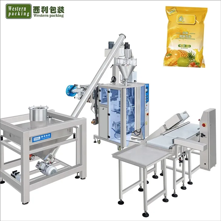 Mașină de umplere a pungilor de pudră automată automată