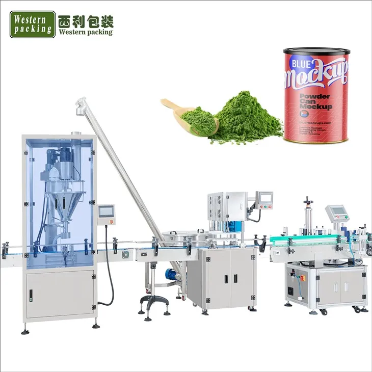 Mașină automată de umplere cu pulbere cu melc