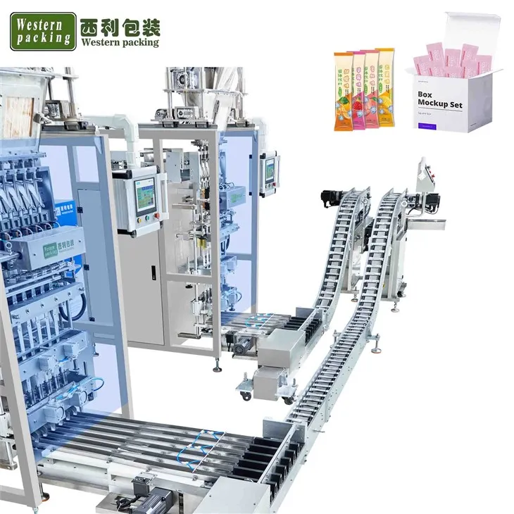 Mașină automată de carton pentru pliculețe de băț