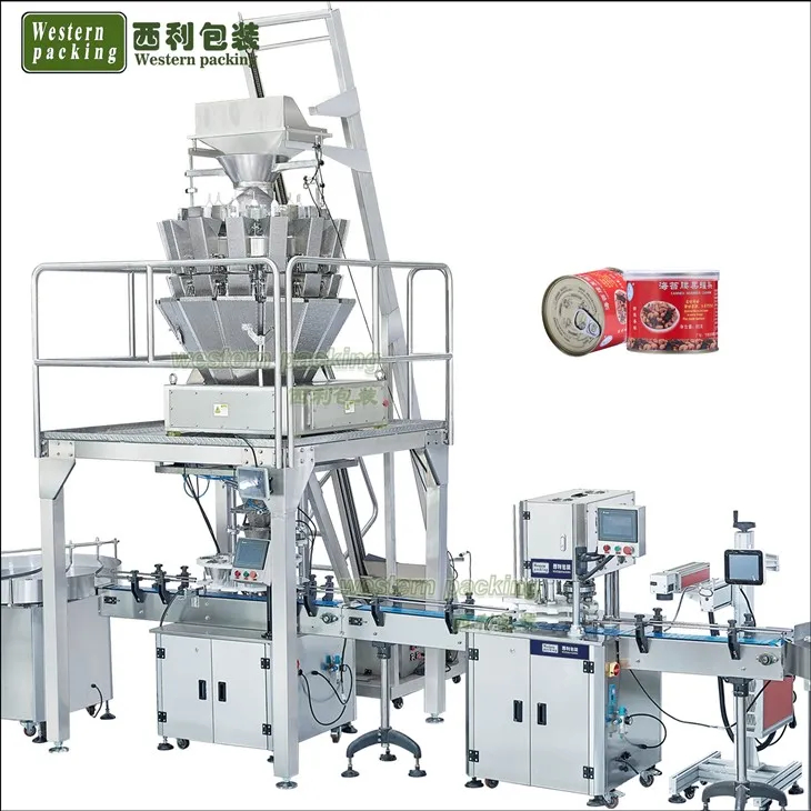 Masina de umplere cu mai multe capete pentru nuci