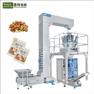 Mașină de ambalat granule pentru biscuiți chipsuri