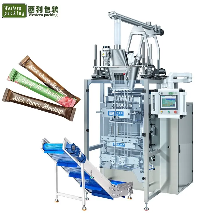 Mașină de ambalat cu pungi de pulbere