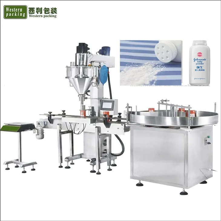 Mașină de umplere cu melc servo